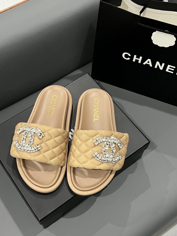 Chanel Lambskin Mules Slipper