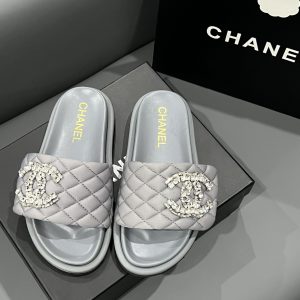 Chanel Lambskin Mules Slipper