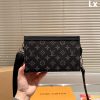 LOUIS VUITTON Monogram Eclipse Gaston Wearable Wallet