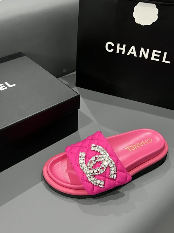 Chanel Lambskin Mules Slipper