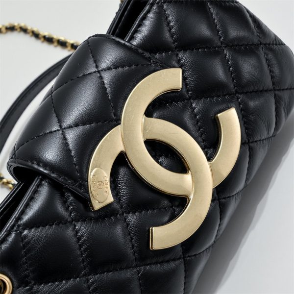 CHANEL Baguette Bag Black