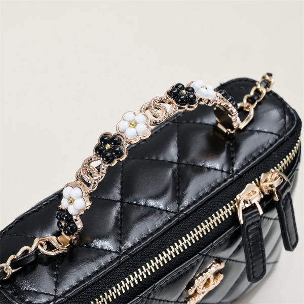 Chanel Vanity Top Handle With Chain