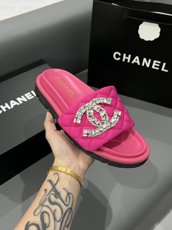 Chanel Lambskin Mules Slipper