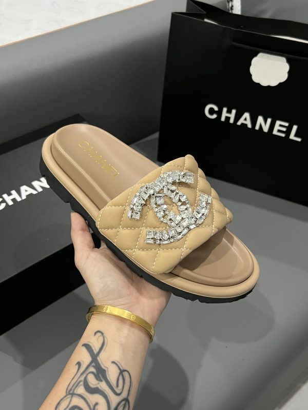 Chanel Lambskin Mules Slipper