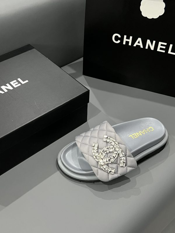 Chanel Lambskin Mules Slipper