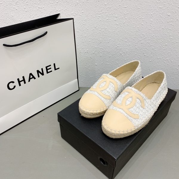 Chanel tweed espadrilles