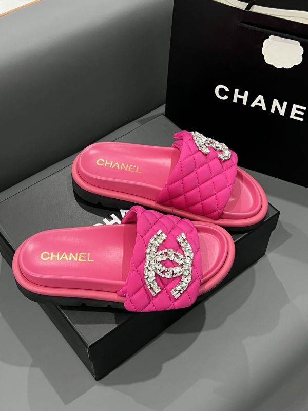 Chanel Lambskin Mules Slipper