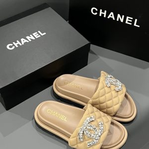 Chanel Lambskin Mules Slipper