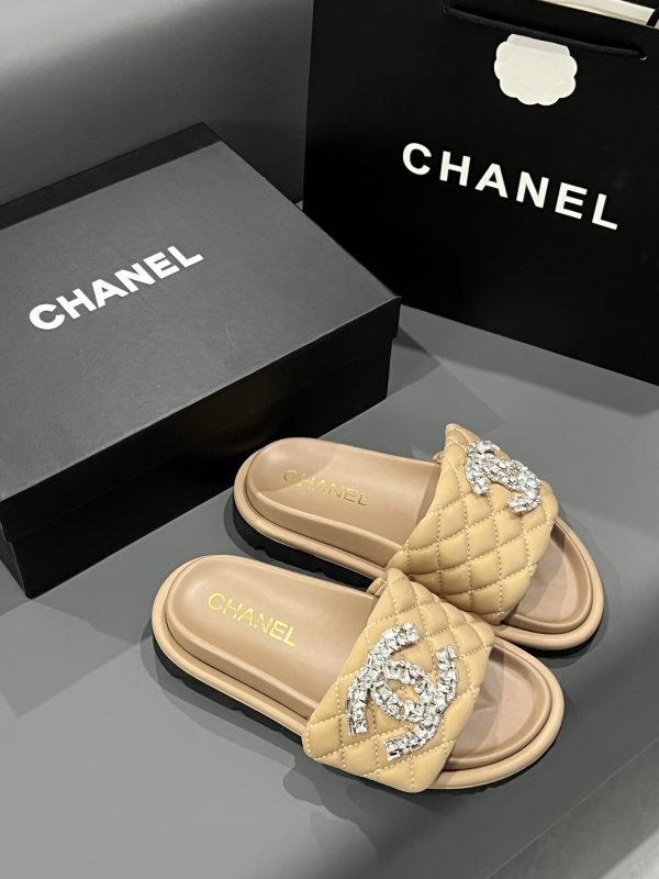 Chanel Lambskin Mules Slipper