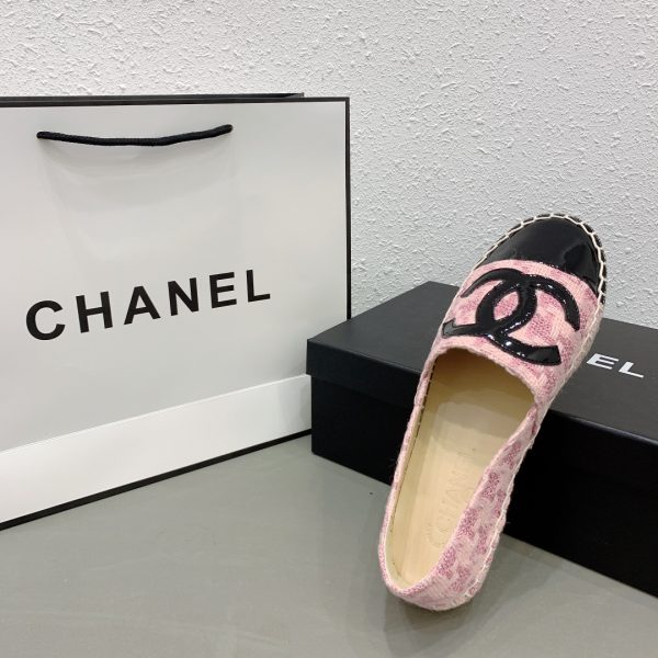 Chanel tweed espadrilles