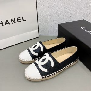 Chanel tweed espadrilles