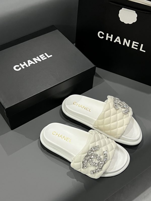 Chanel Lambskin Mules Slipper