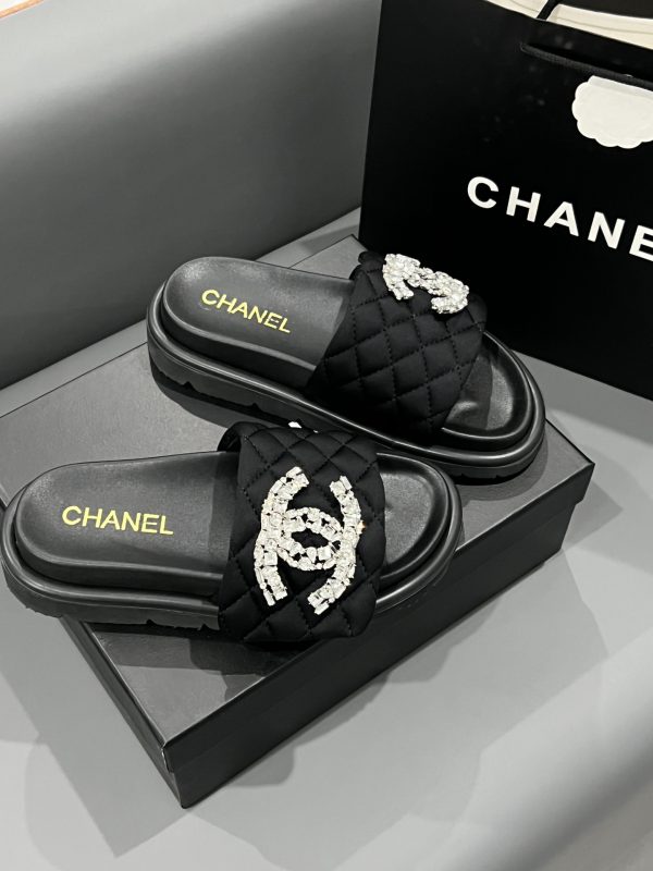 Chanel Lambskin Mules Slipper