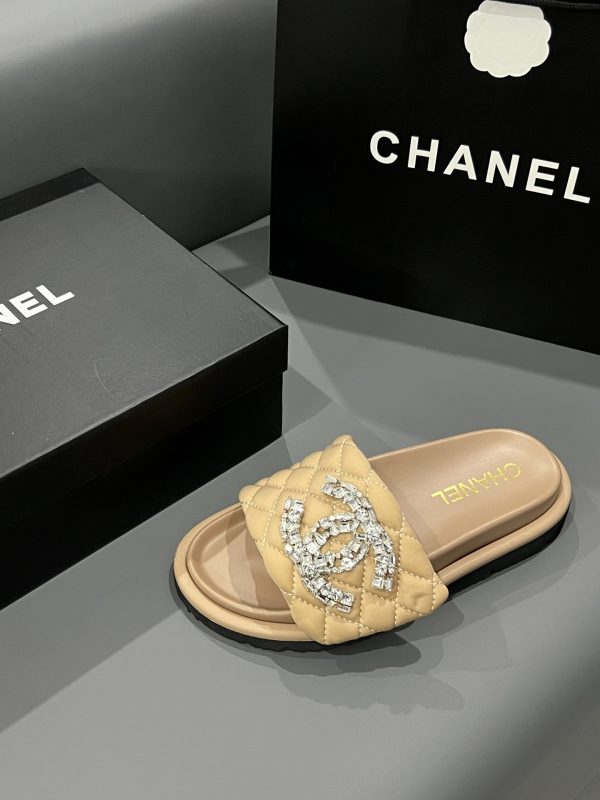 Chanel Lambskin Mules Slipper