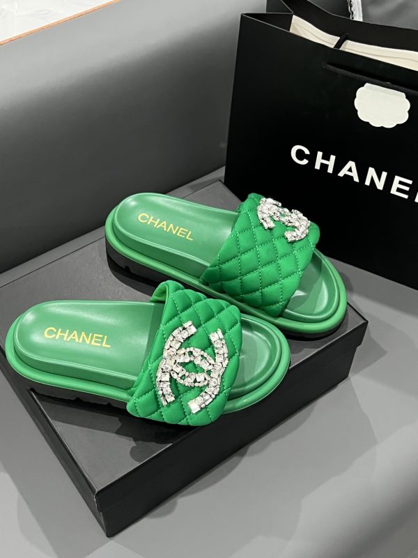 Chanel Lambskin Mules Slipper