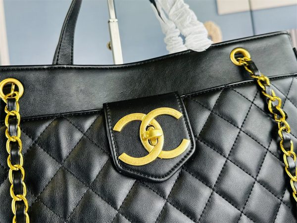 CHANEL LARGE COCO VINTAGE TIMELESS TOTE BAG