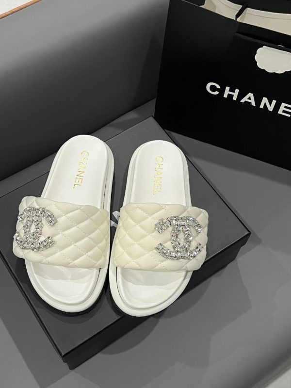 Chanel Lambskin Mules Slipper