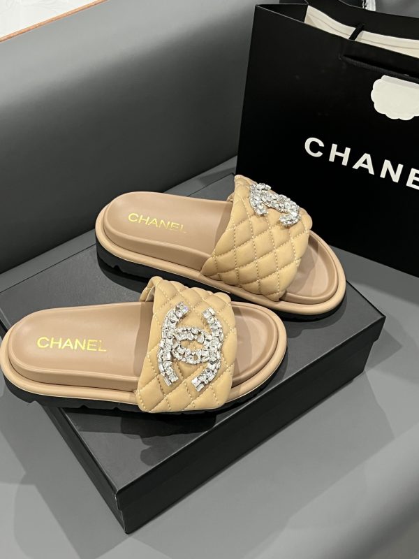 Chanel Lambskin Mules Slipper