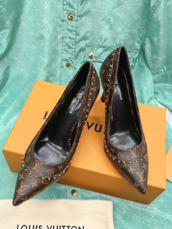 Designer LV High Heel Shoes 040