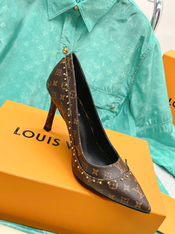 Designer LV High Heel Shoes 040