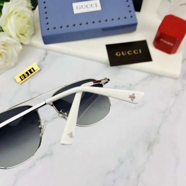 Gucci Oversize Oval-Frame Sunglasses