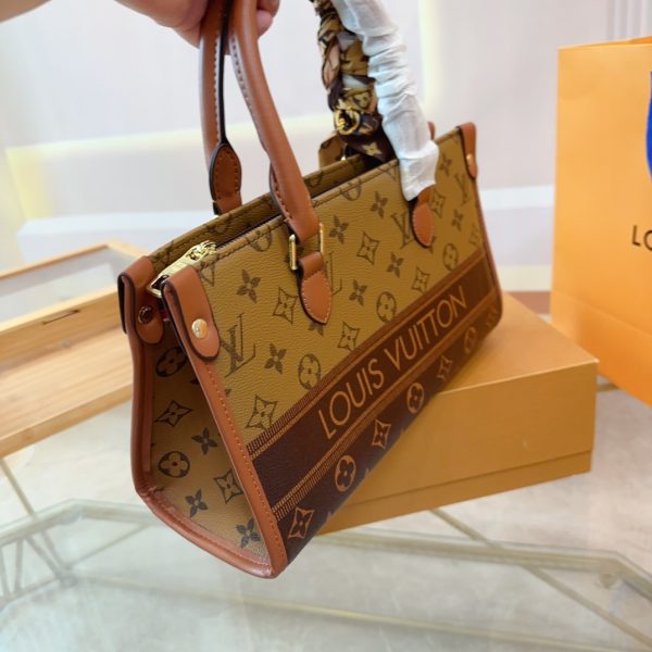 LOUIS VUITTON DUAL TONE HANDBAG