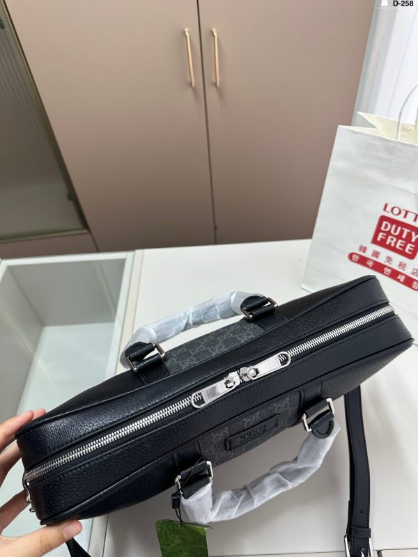 MEDIUM GG BRIEFCASE WITH TAG