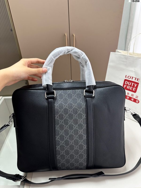 MEDIUM GG BRIEFCASE WITH TAG