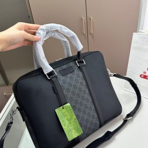 MEDIUM GG BRIEFCASE WITH TAG