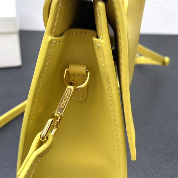 Jacquemus Yellow Le Chiquito Top Handle Bag