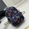 Chanel Classic Mini Backpack Printed Logo BB44