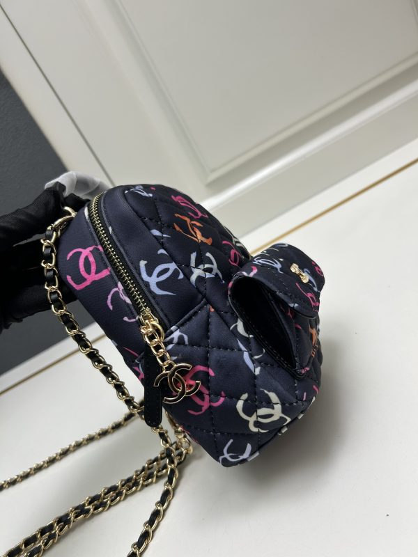 Chanel Classic Mini Backpack Printed Logo BB44