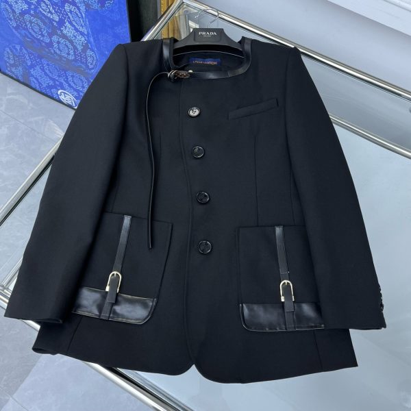 Hooded Wrap Coat Ready to Wear Louis Vuitton